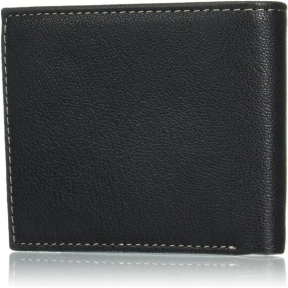 Timberland Men's Leather Passcase Security RFID Wallet, Black, One Size - Picture 2 of 7